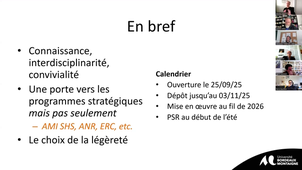 AMI Fédérations de Recherche