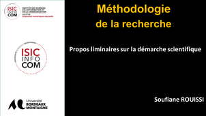 Introduction générale à la méthodologie de la recherche (DNE)